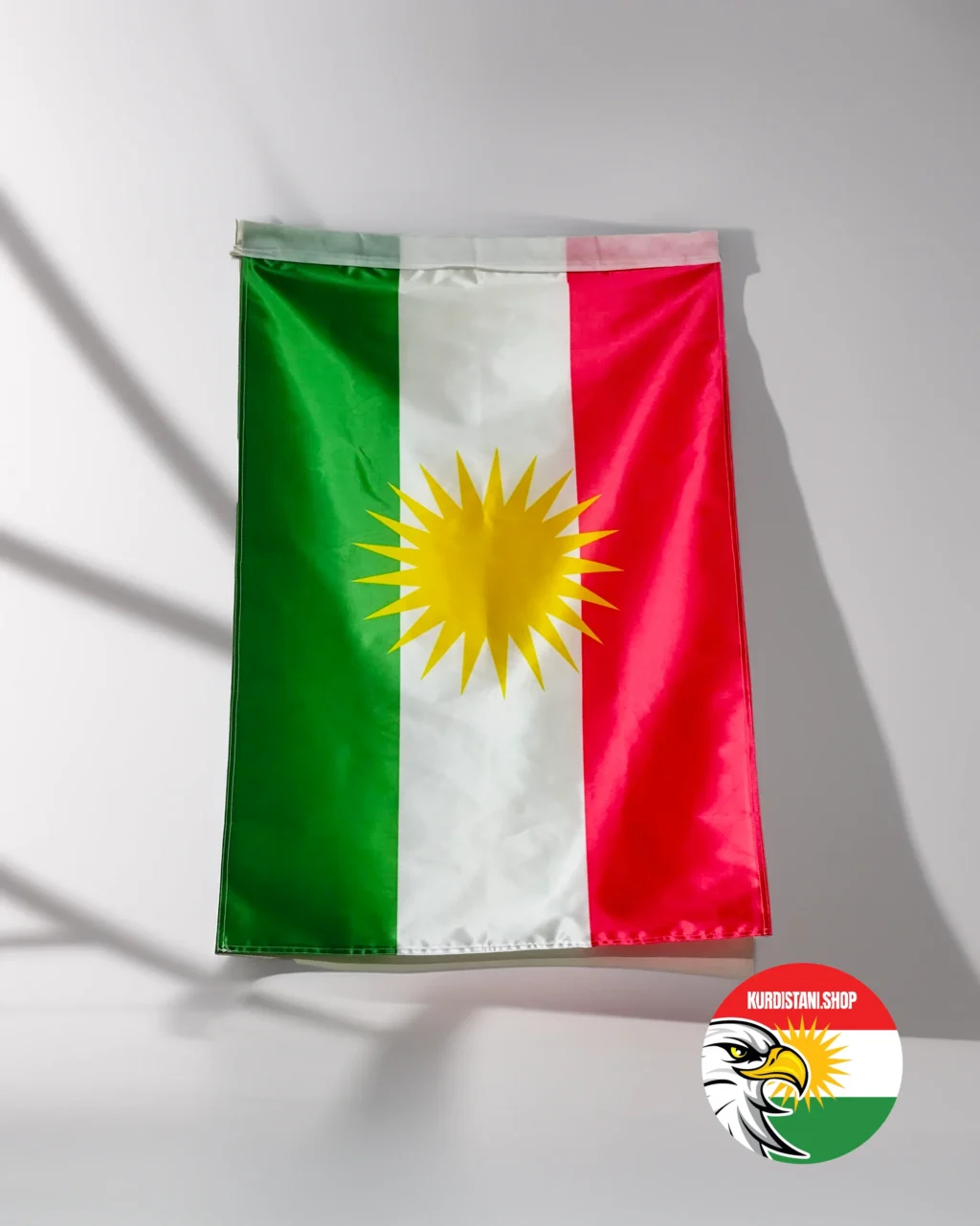 Kürdistan Bayrağı 70*105 cm Raşel Kumaş Ala Rengin