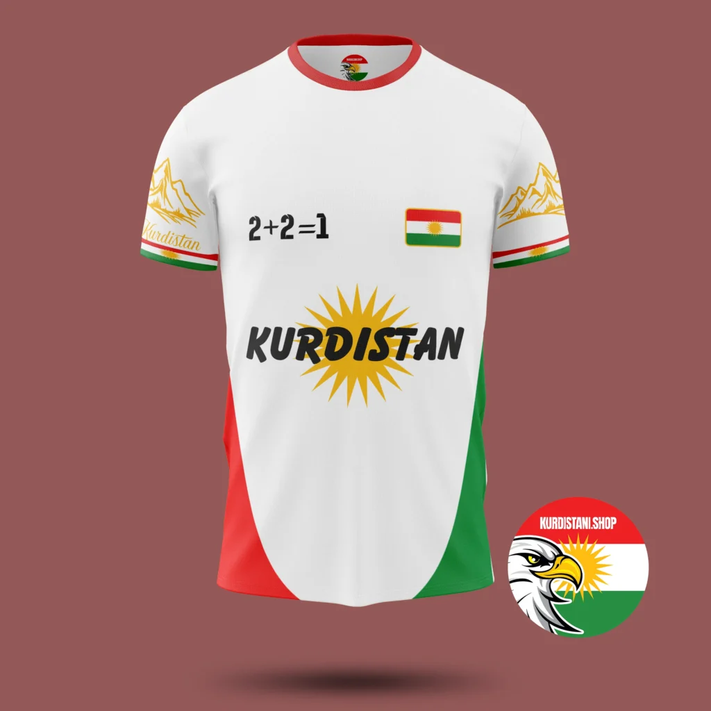 KURDISTAN Bayrağı Desenli Forma