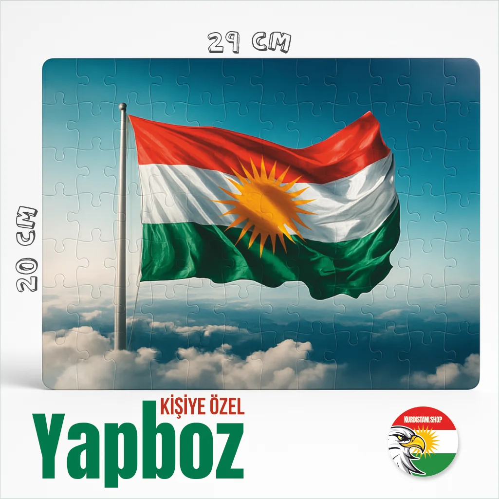 Kişiye Özel Tasarımlı Diktörtgen Yapboz (Puzzle)