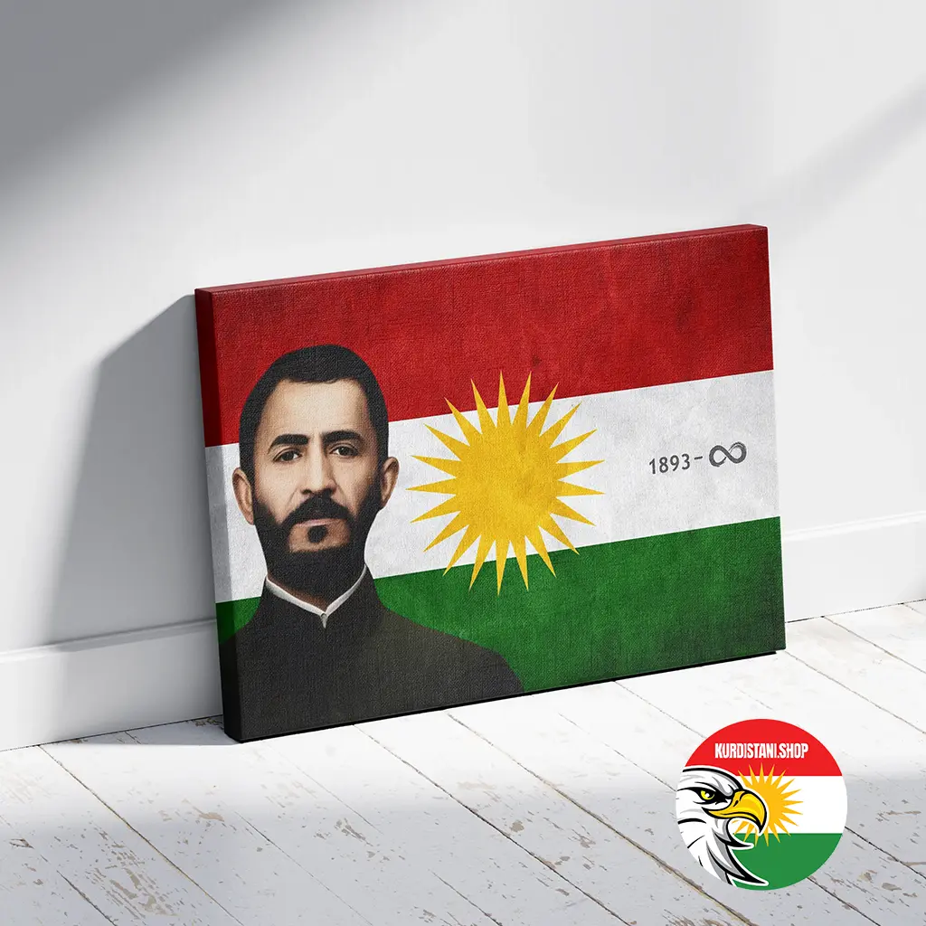 Kurdistan Tablo Kaliteli Kumaş Kanvas Tablo 50*75 cm
