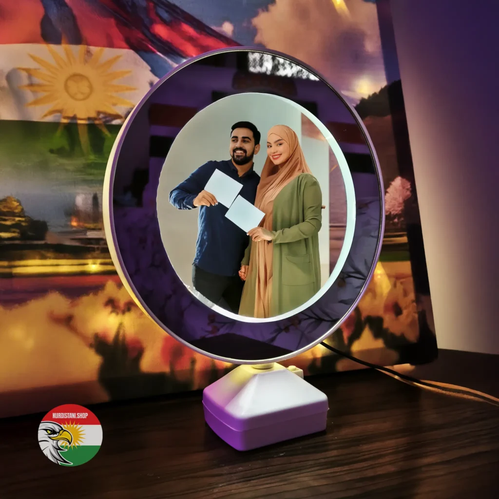Kişileştirilebilir Özel Fotoğraf LED'li Sihirli Ayna