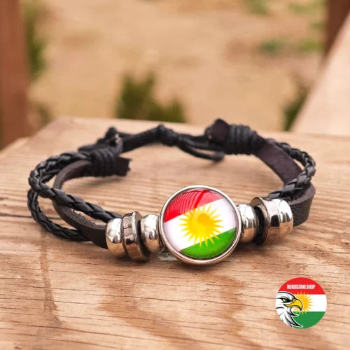 Kürdistan Bayraklı Bileklik
