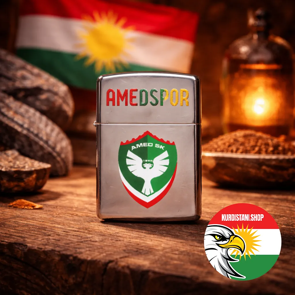 Kurdistan Tasarımlı Zippo Çakmak Çeşitleri